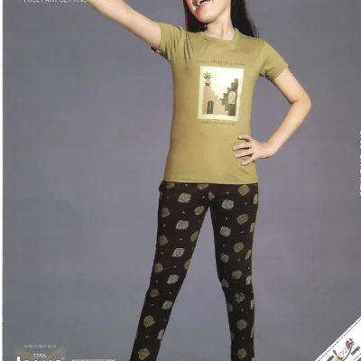 ESS-ELIPL-1 Essa Elina Plus Girls' Nightwear - Pattern 1