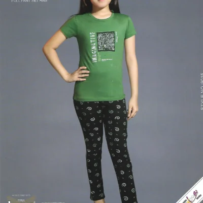 ESS-ELIPL-3 Essa Elina Plus Girls' Nightwear - Pattern 3