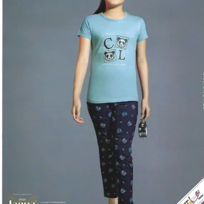ESS-ELIPL-5 Essa Elina Plus Girls' Nightwear - Pattern 5