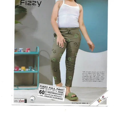 Essa Fizzy Girls' Full Pants - Pattern 2