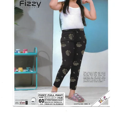 Essa Fizzy Girls' Full Pants - Pattern 3