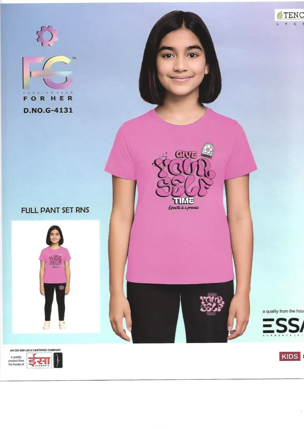 Essa G-4131 Tencel Full Pant Set - Pattern 2