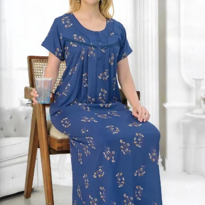 SUKANYA - ALPINE - 322307 - L SUKANYA ALPINE 322307 Blue Floral Nighty