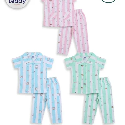 4300-pink-14-16-18 Teddy Girls Night Suit – Design 4300
