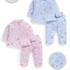 4367-blue-20-22-24 Teddy Girls Night Suit – Design 4367