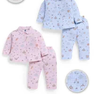 4367-pink-20-22-24-26 Teddy Girls Night Suit – Design 4367